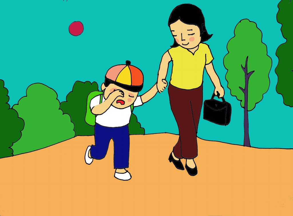 NG&Agrave;Y ĐẦU TI&Ecirc;N ĐI HỌC